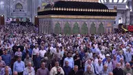 اقامه نماز جمعه تهران در حرم امام خمینی (ره) / عکس
