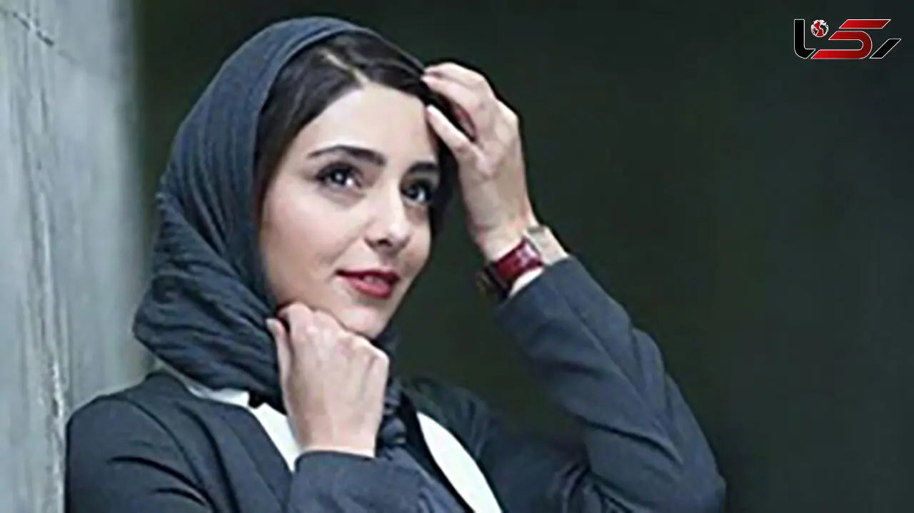 صحنه ای از تصادف واقعی خانم بازیگر ایرانی! + جزییات و عکس