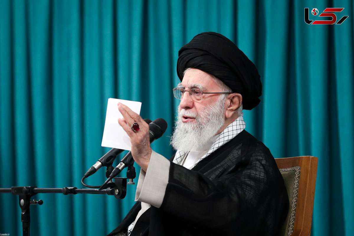 پیام مقتدرانه رهبر معظم انقلاب اسلامی خطاب به ملت بزرگ ایران در پی حمله اسرائیل به ایران