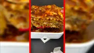 فیلم طرز تهیه لازانیا با گوشت و پنیر