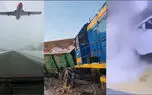 ببینید / از فاجعه بر اثر یخ زدگی خیابان تا خواب آلودگی راننده لکوموتیوران + 10فیلم حادثه ای 