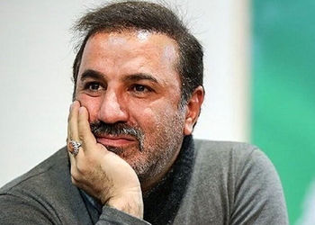 علی سلیمانی بازیگر در کنار همسر و دخترش