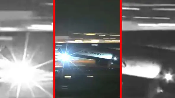 فیلم سانحه هواپیمای ایرباس A350 پس از تیک آف
