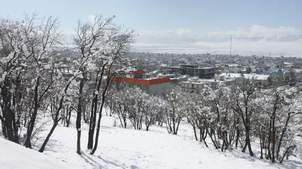 سفیدترین رویای زمستان در قلب کهگیلویه + فیلم