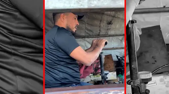 فیلم ابتکار تلخ یک پسر برای نجات مادر بیمارش در غزه