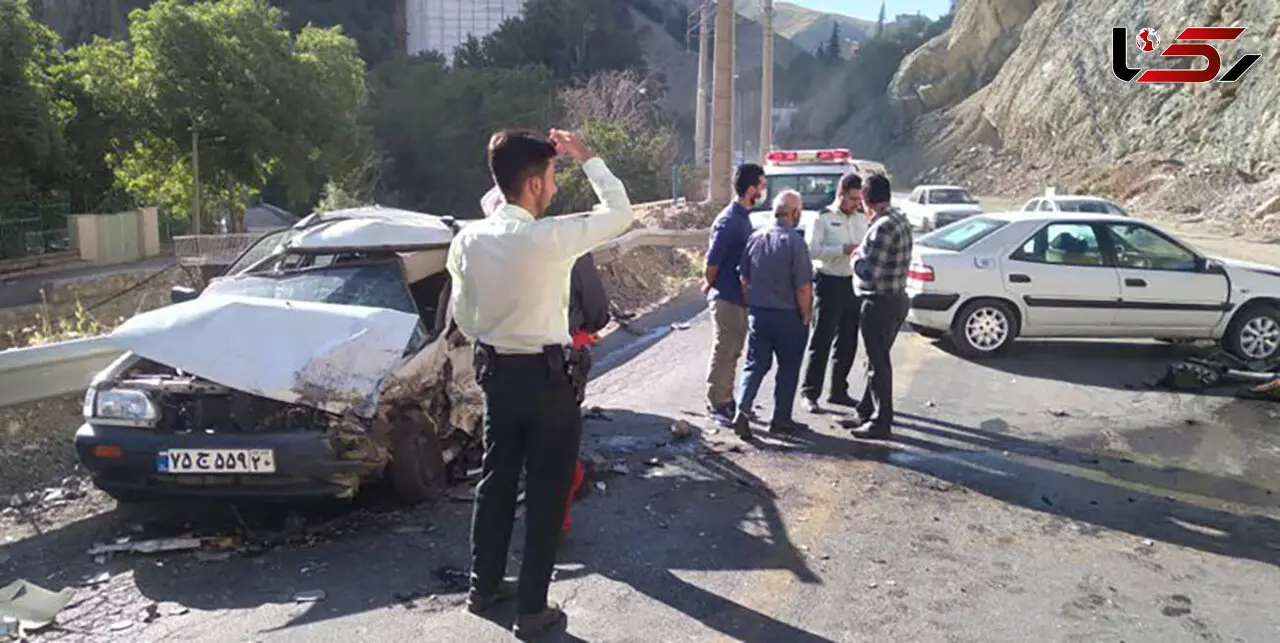  تصادف در محور لواسان فشم با 2 زخمی