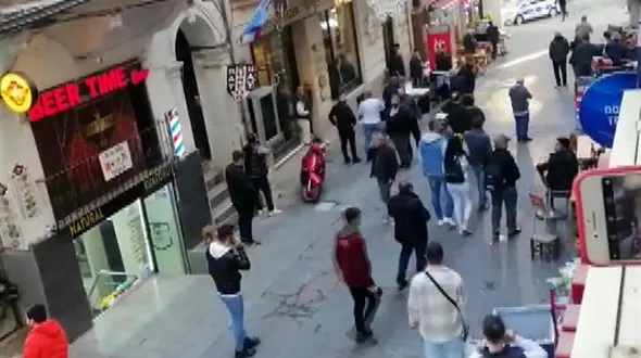 یک زن در انفجار استانبول دست دارد