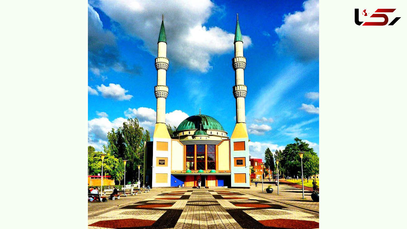 عکسی از مسجد مولانا در هلند