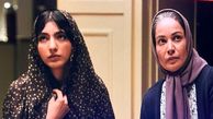 عکس | سلفی امیر (هوتن شکیبا) و سپیده (بنفشه ریاضی) سریال تاسیان پیش از یک قرار عاشقانه‌ی ناموفق در سال ۵۷