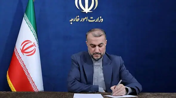 گزارش توییتری امیرعبداللهیان از رایزنی اخیرش با وزیر خارجه فرانسه