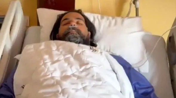 رضا صادقی در بیمارستان بستری شد! ویدئویی از خواننده کشورمان درحالت بیهوشی بعد از جراحی سخت