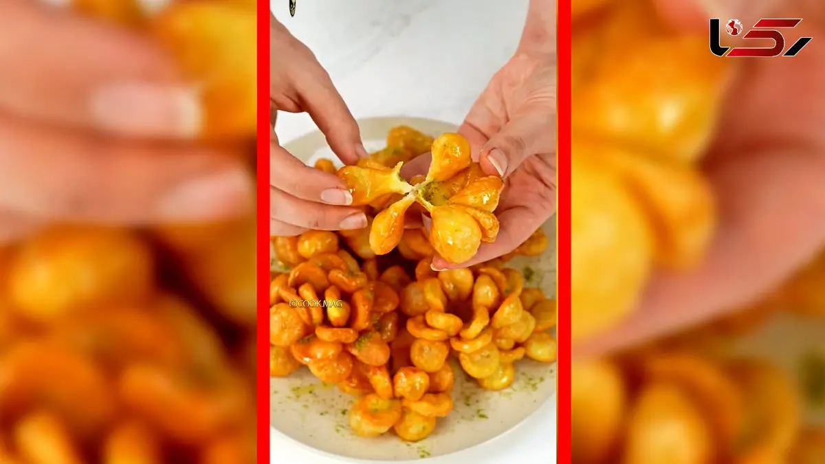 فیلم طرز تهیه نان گلی مجلسی