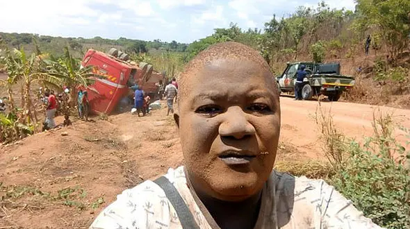 سلفی احمقانه قبل و بعد از تصادف مرگبار + عکس