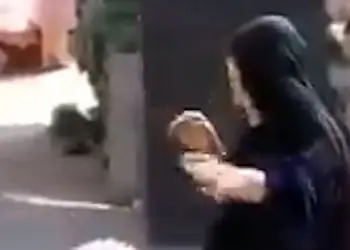 فیلم دست درازی به بدن زن چادری در ایست بازرسی یک مامور / این ها از انسانیت بویی نبرده اند