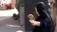 فیلم دست درازی به بدن زن چادری در ایست بازرسی یک مامور / این ها از انسانیت بویی نبرده اند 