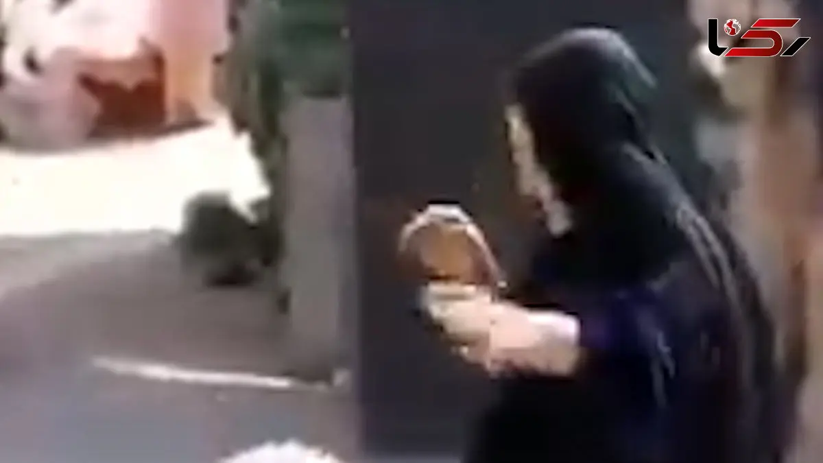 فیلم دست درازی به بدن زن چادری در ایست بازرسی یک مامور / این ها از انسانیت بویی نبرده اند 