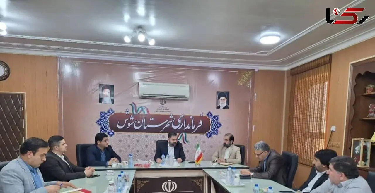 فرماندار شوش؛ تمام امکانات برای مقابله با آتش سوزی بسیج میشوند