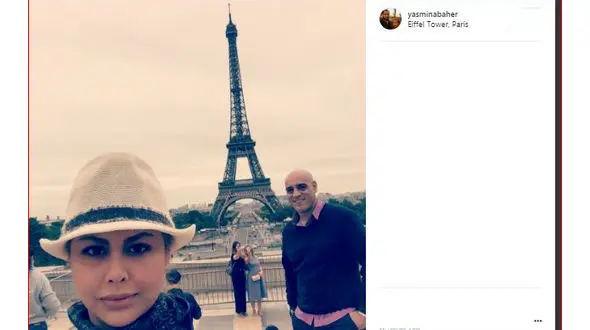 تیپ و چهره امیر یل ارجمند و همسرش در پاریس