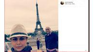 تیپ و چهره امیر یل ارجمند و همسرش در پاریس