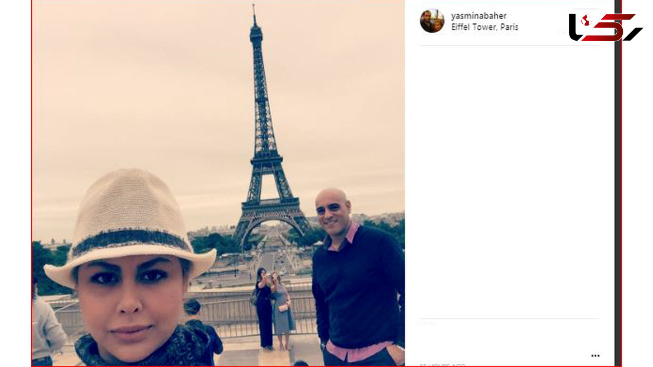 تیپ و چهره امیر یل ارجمند و همسرش در پاریس