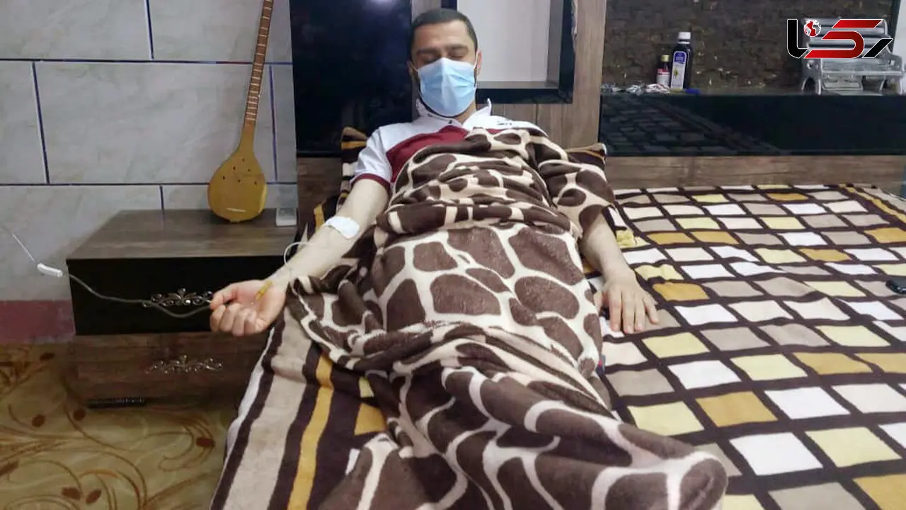 خبرنگار رکنا و همسرش در آبادان کرونا گرفتند + عکس