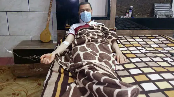 خبرنگار رکنا و همسرش در آبادان کرونا گرفتند + عکس