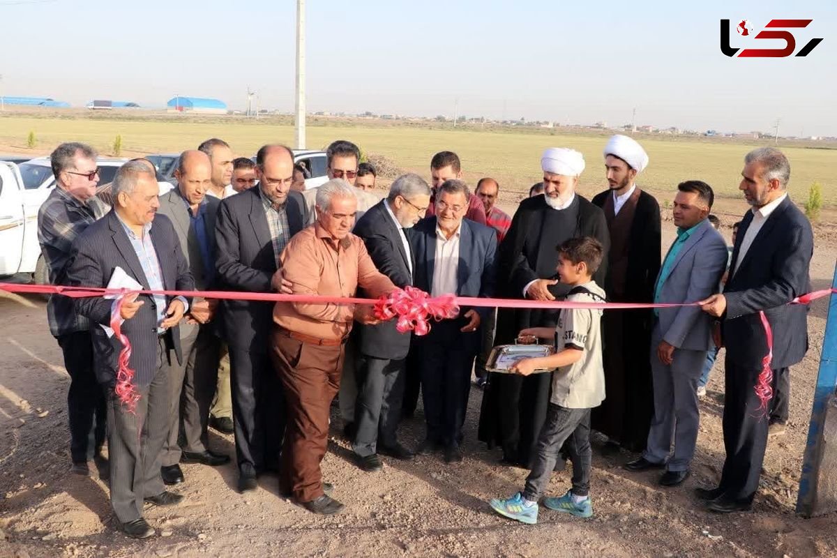  طرح سامانه نوین آبیاری در شهر عصمت آباد افتتاح شد 