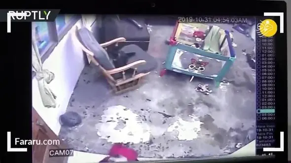 گربه بازیگوش فرشته نجات کودک سقوط کرده+ فیلم