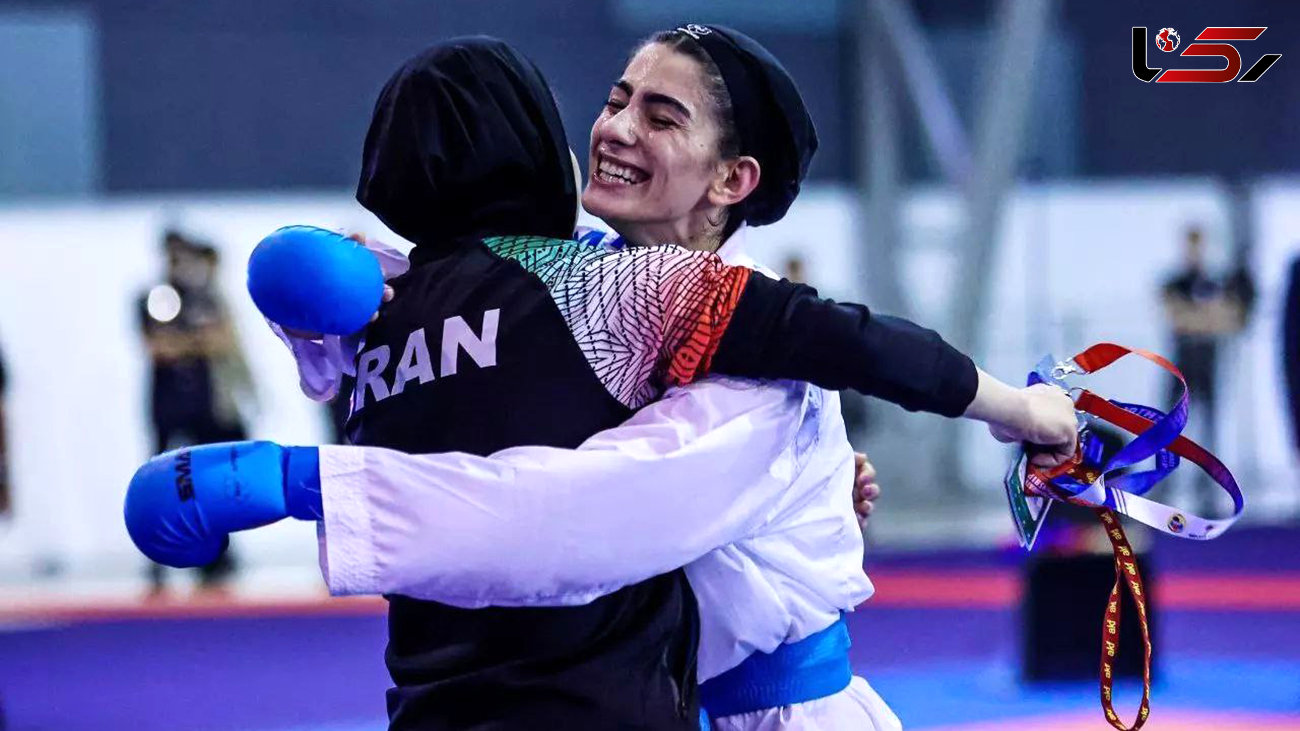 5 مدال ایران در کاراته قهرمانی آسیا/ آتوسا گلشاد‌نژاد و بهنام دهقان‌زاده طلایی شدند + فیلم 