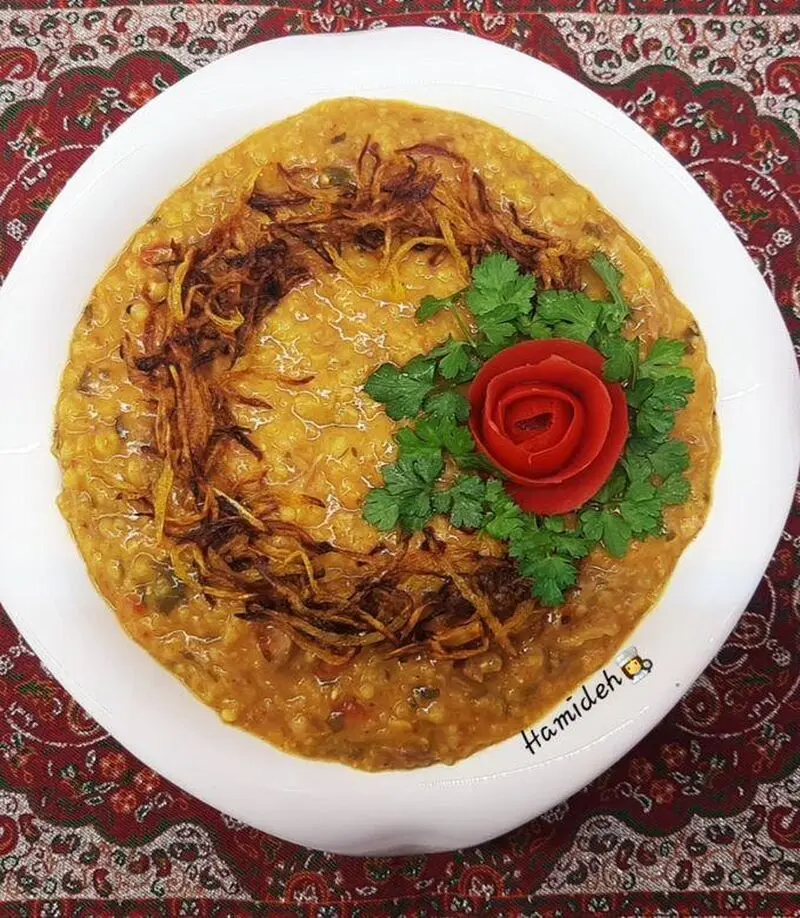 طرز تهیه هریسه گندم