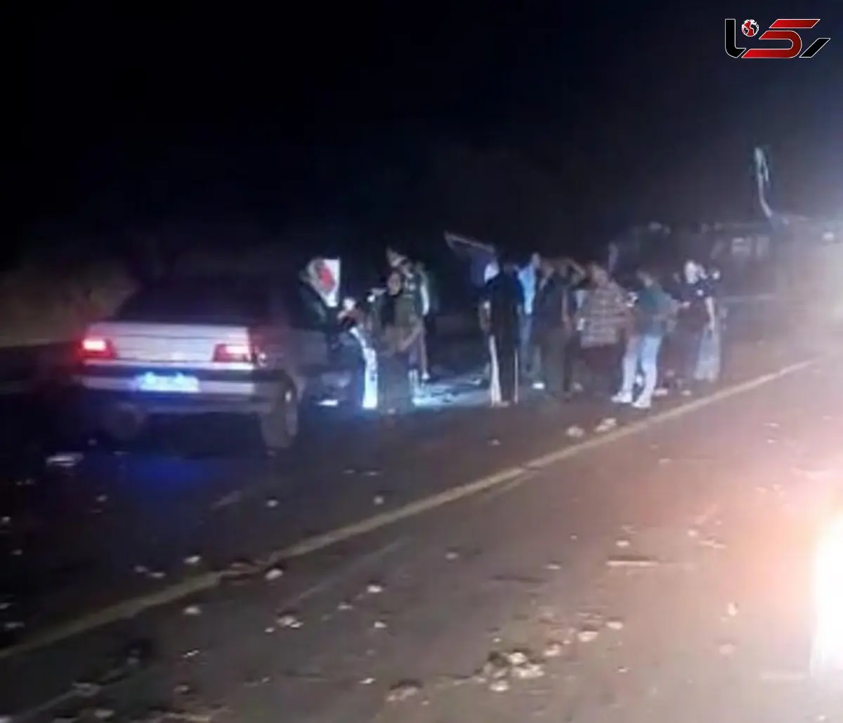 فیلم لحظه برخورد تریلی با 10 خودرو در گرگان با 21 نفر مصدوم