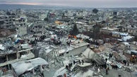 تصاویری تلخ از میزان خسارات زلزله در جندیرس سوریه + فیلم