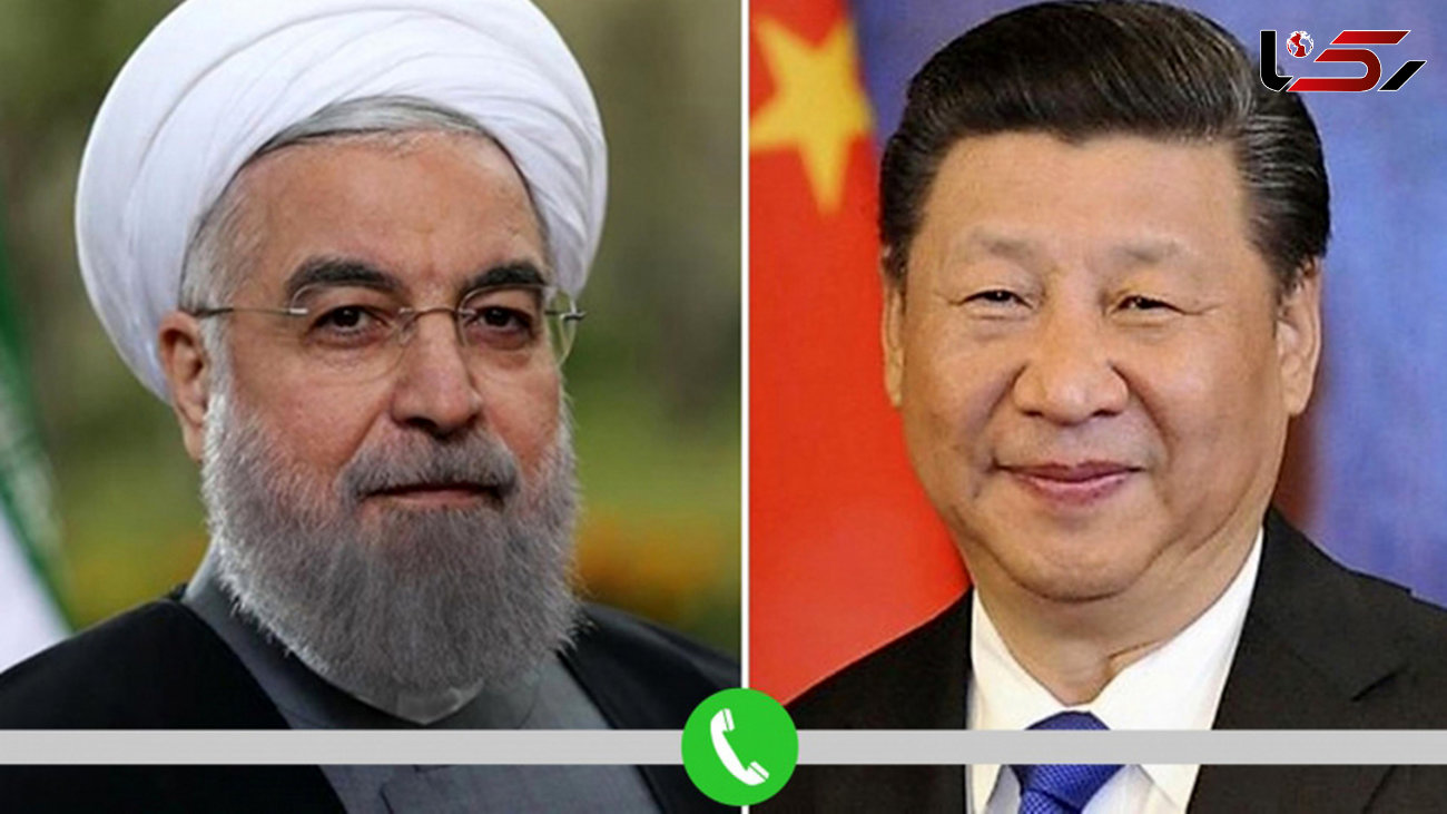 تماس تلفنی مهم روحانی با رئیس جمهور چین 