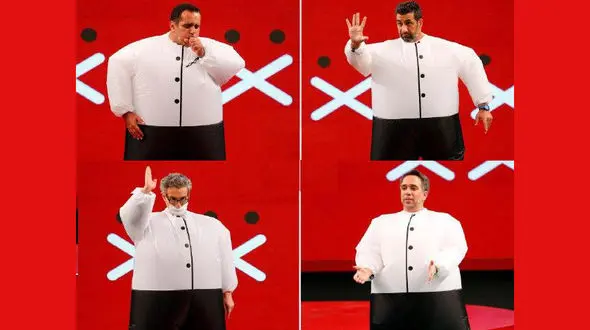 رقابت جویندگان طلا با خوشحال و شاد خندان در مسابقه شب گذشته خندوانه