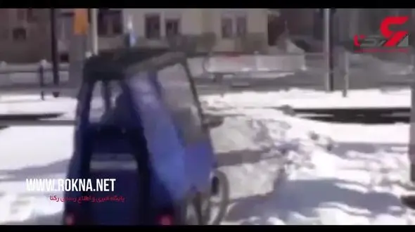 دوچرخه جالبی که ظاهری شبیه به خودرو دارد + فیلم 