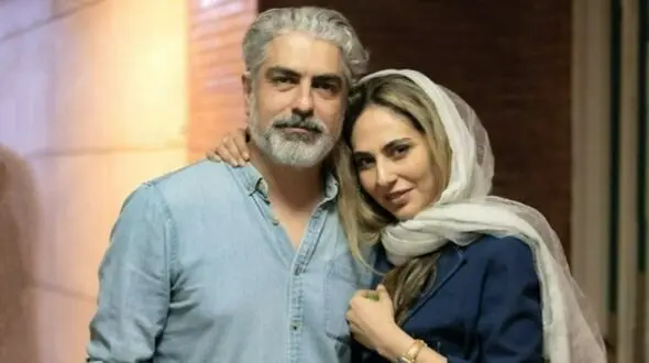 استایل زیبا و جذاب رعنا آزادی ور و همسرش در خیابان های اروپا / با کلاه و موهای باز !