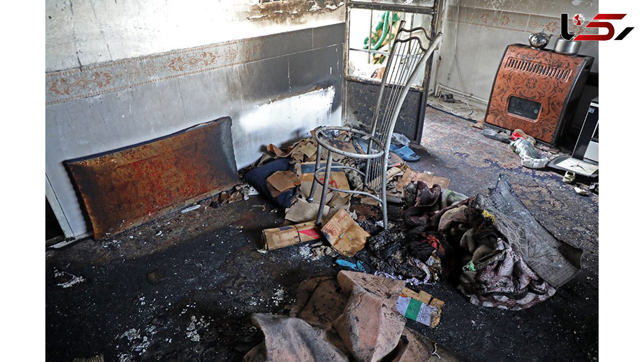 زنده زنده سوختن دو مشهدی در آتش سوزی  وحشتناک در یک خانه صبح امروز رخ داد 