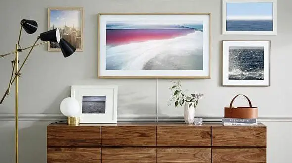 ساخت تلویزیونی زیبا که قاب عکس می شود!