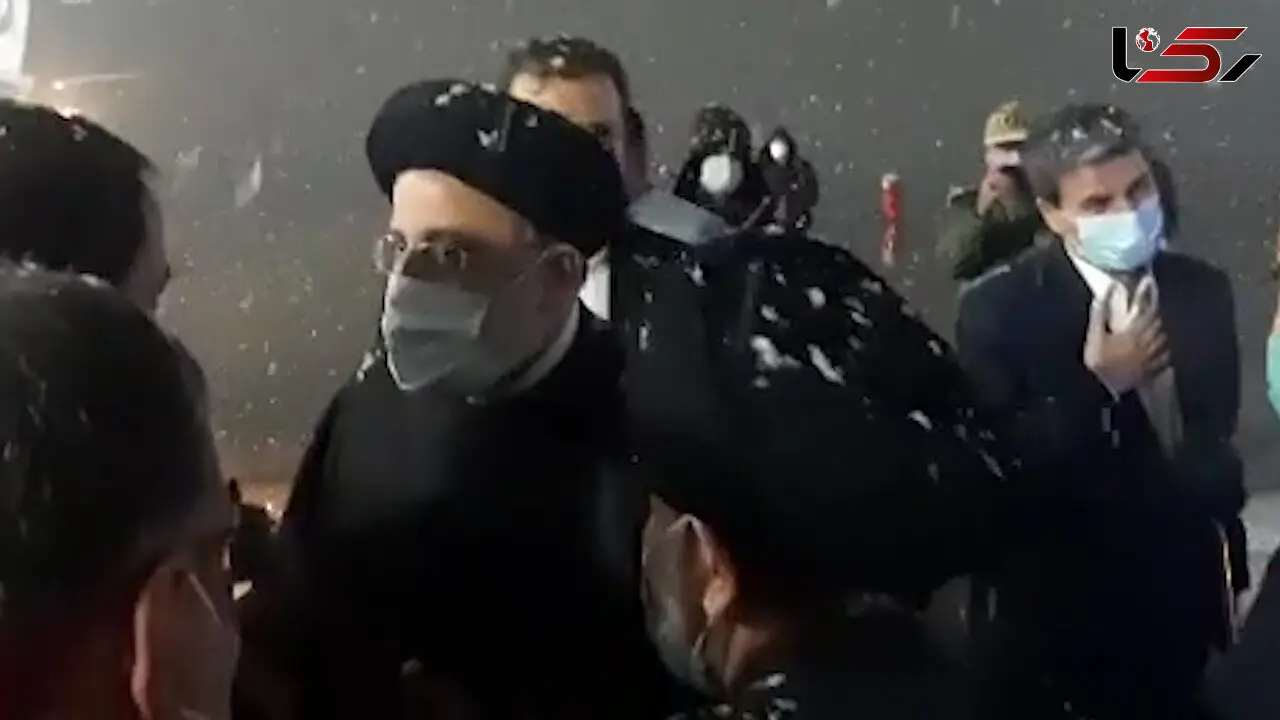 فیلم سفر برفی آیت الله رئیسی به ارومیه