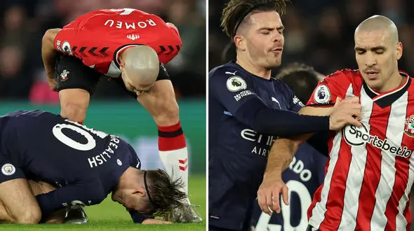 قرار دعوا بین بازیکنان منچسترسیتی و ساوتهمپتون!