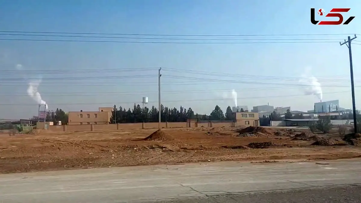 فیلم عجیب از دومینوی تولید آلودگی هوا در یزد 