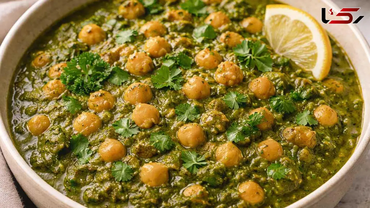 طرز تهیه چوله پالک هندی؛ خوراک نخود و اسفناج برای روزهای سرد