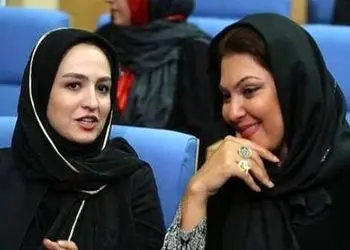 عکسی دیده نشده از گلاره عباسی و لاله اسکندری در پشت صحنه درام عاشقانه «محبوبه» و «رحیم»! / دو بانوی سینما در یک قاب