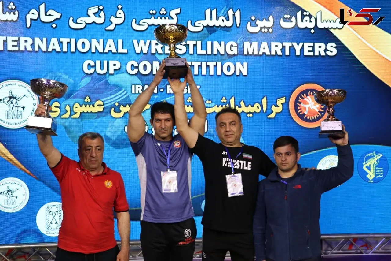 ایران بر سکوی قهرمانی ایستاد