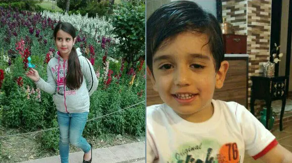 عکس 2 کودک که در تصادف با قطار کشته شدند 