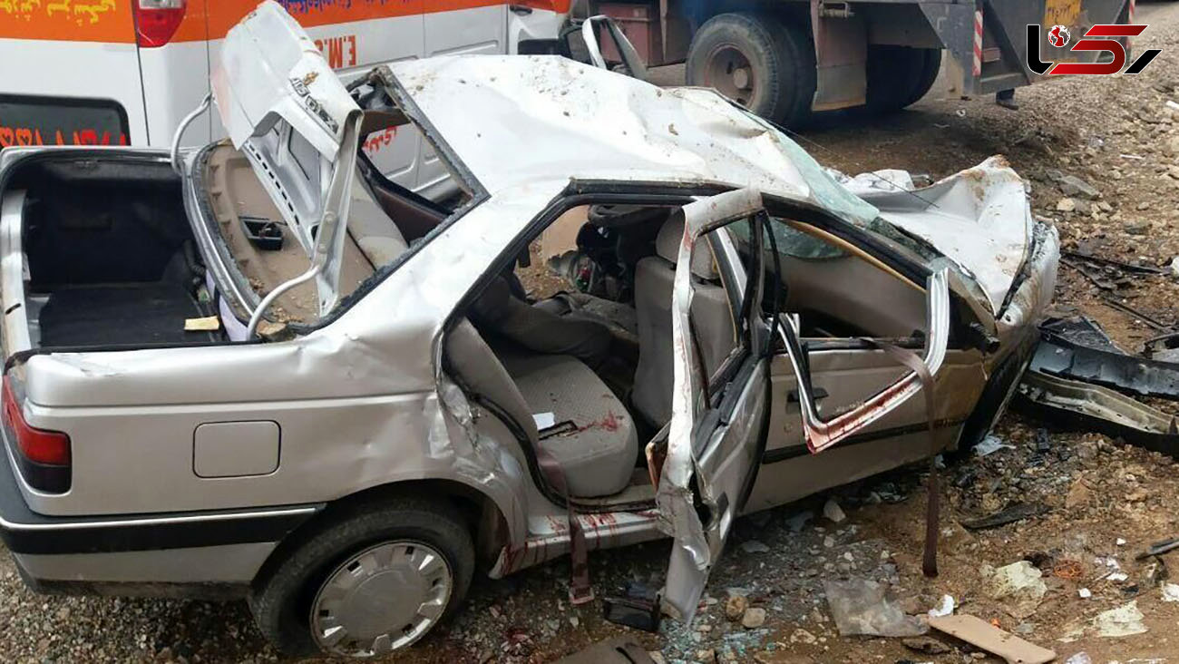 سانحه رانندگی در کوهپایه اصفهان 5  مصدوم داشت