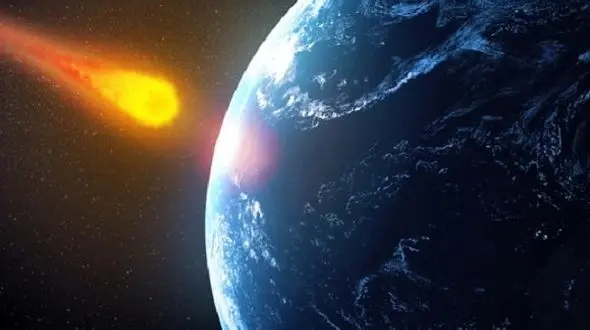 عبور کدو حلوایی از کنار زمین