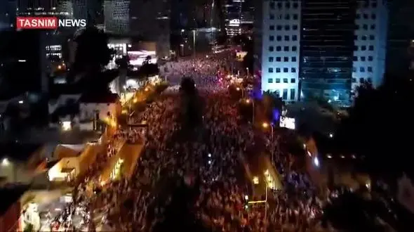 «نتانیاهو» مخالفان را تهدید کرد + فیلم 