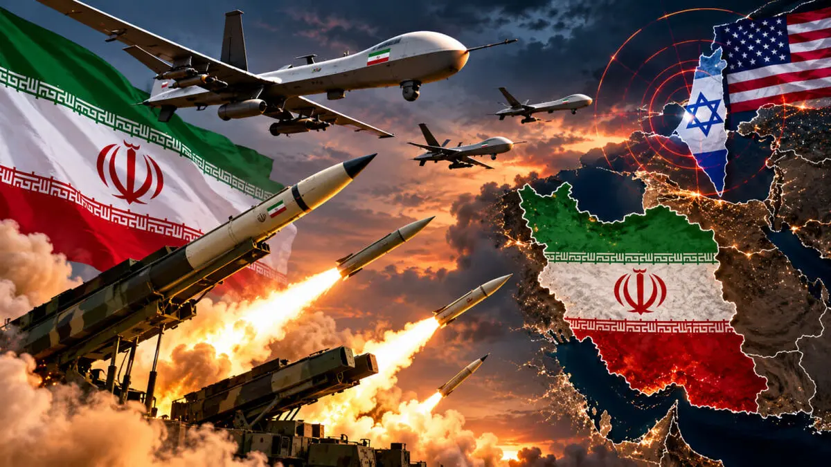 فیلم پیش بینی نگران کننده حمزه صفوی پسر سرلشگر صفوی از حمله آمریکا و اسرائیل به ایران در آبان ماه