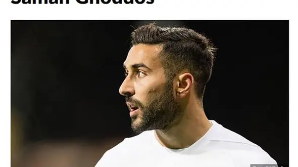 بازتاب اولین گل ملی قدوس در سوئد